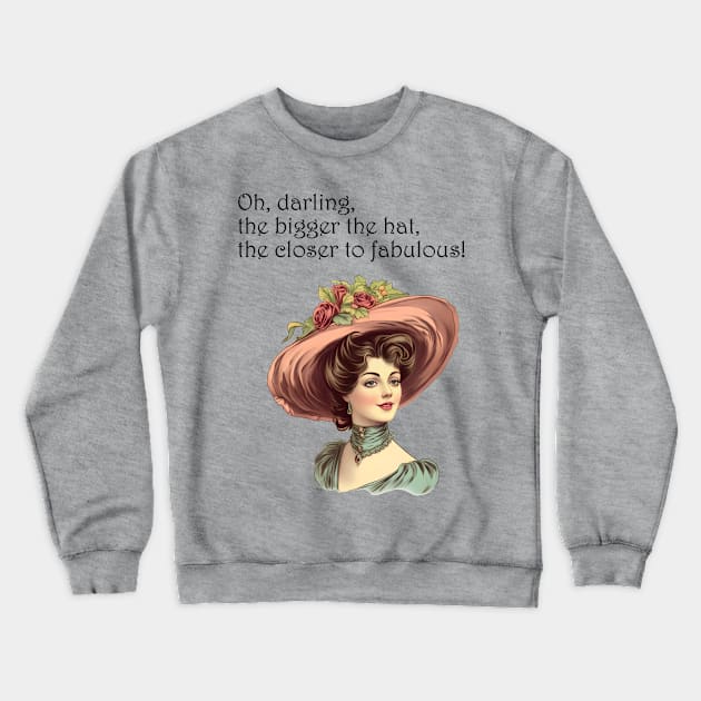Fabulous Floral Heights Crewneck Sweatshirt by BalderdashBTQ